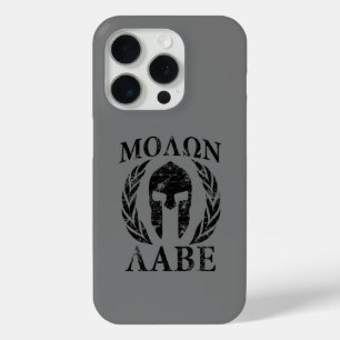 Molon Labe Spartan Warrior Mask in Laurels Case-Mate iPhone Hülle