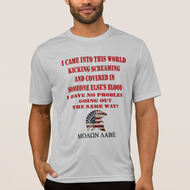 MOLON LABE T-Shirt (Vorderseite)