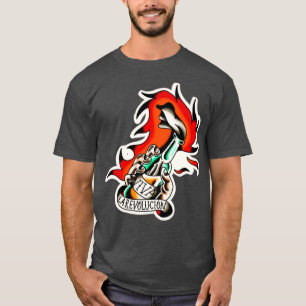 Molotov Viva La Revolucion Traditionelles Tattoo T-Shirt