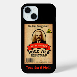 Molotovs Etikett für bleifreie Ale Case-Mate iPhone Hülle