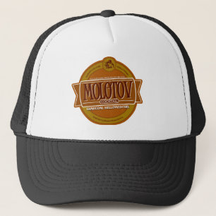 Molotowcocktail-Bier Truckerkappe