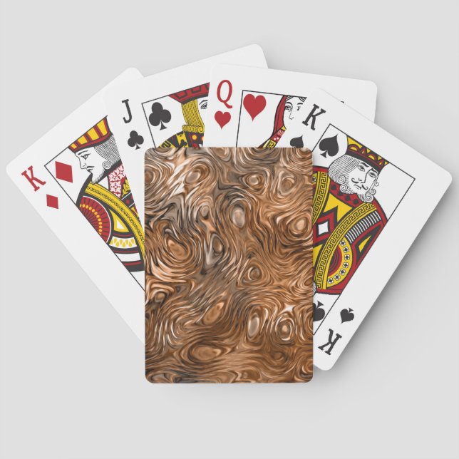 Molten "Copper" print playing cards Spielkarten (Rückseite)