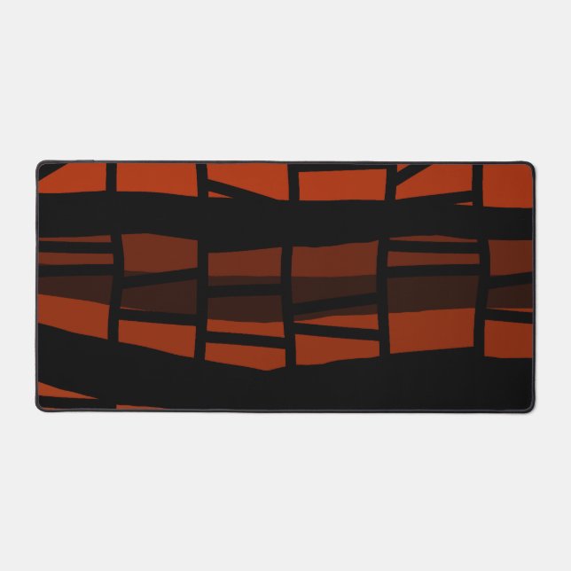 Molten Grid  Schreibtischunterlage (Vorderseite)