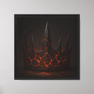 Molten Lava Crown Relic Leinwanddruck