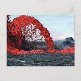 Molten Lava Postkarte