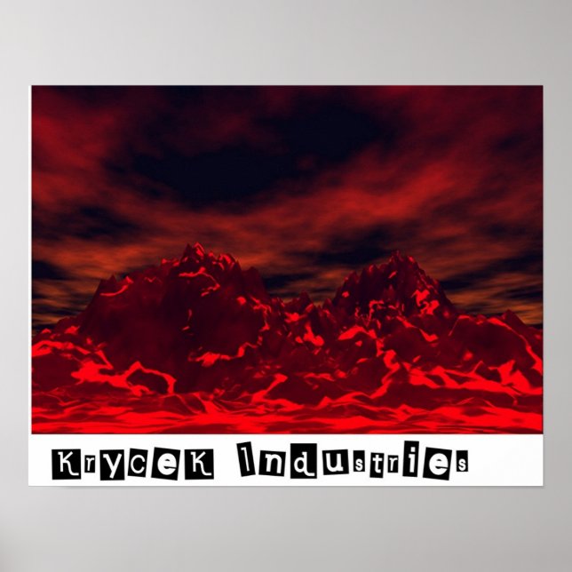 Molten Skies Poster (Vorne)