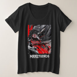 Molten Soul Große Größe T-Shirt