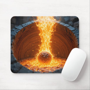 Molten Transformation Tief Mousepad