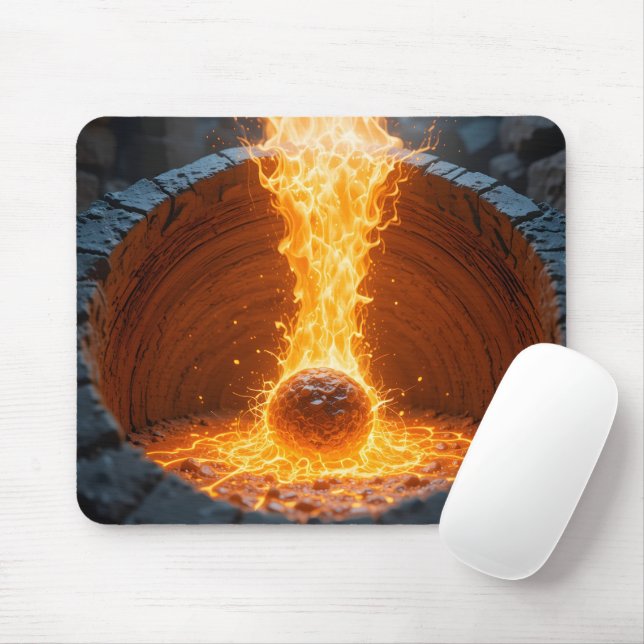 Molten Transformation Tief Mousepad (Mit Mouse)