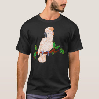 Moluccan Cockatoo auf einer Branche T-Shirt