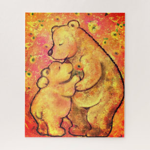 Mom and Baby Bear - Add Your Picture / Text / Name