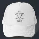 Mom - Best Cat Mom ever Truckerkappe<br><div class="desc">Would you like to thank your mother for everything during Corona time,  for example on her birthday or Mother's Day? Then show your mom your love with a gift and love saying!</div>