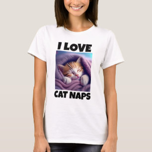 MOM CAT NAPS LES T-SHIRTS DE LA JOURNÉE DE LA MÈRE