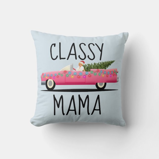 MOM CLASSY MAMA PINK CLASSIQUE COUSSINS DE VOITURE (Recto)