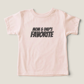 Mom & Dad’s Favorite – Cute Kids T-Shirt | Fun Fam