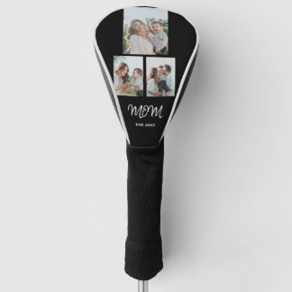 Mom Established, 3-Photo Golf Head Cover Headcover
