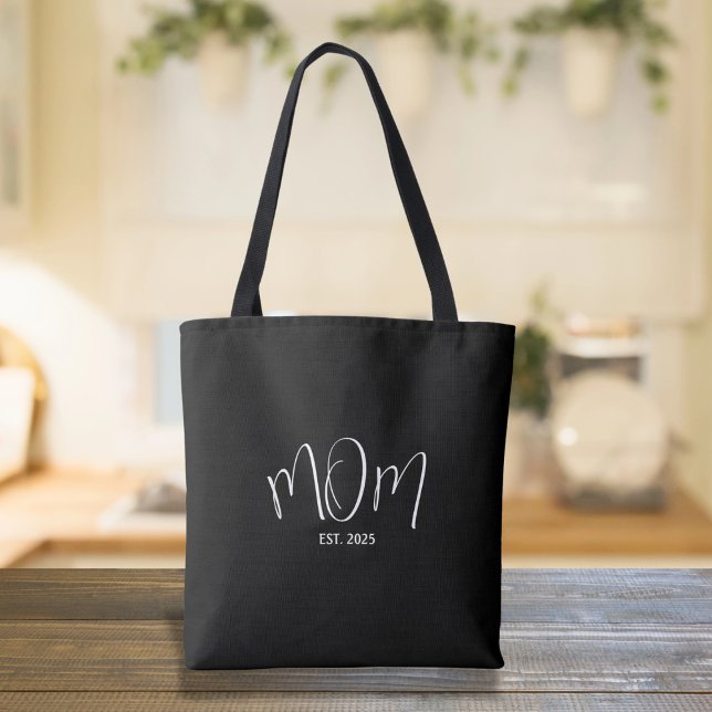 Mom Established New Mom Gift Tasche (Von Creator hochgeladen)