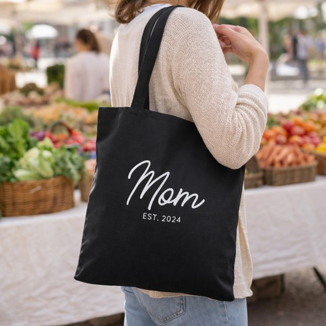 Mom Established New Mom Gift Tasche (Von Creator hochgeladen)