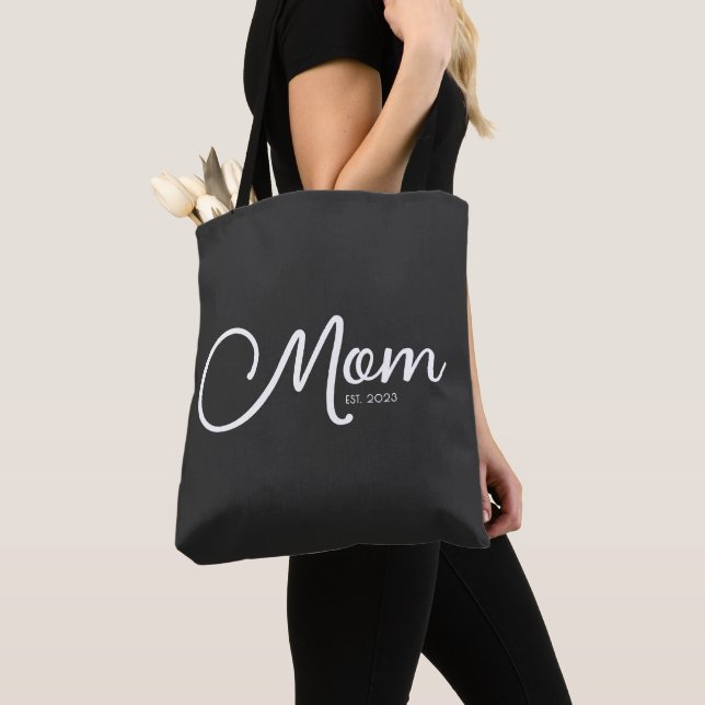 Mom Established New Mom Gift Tote Bag (De près)