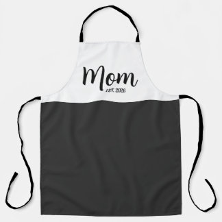 Mom Established New Mother Gift Schürze