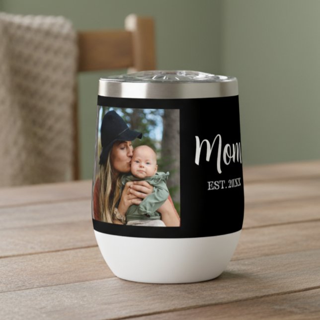 Mom Established Script Black Photo  (Von Creator hochgeladen)