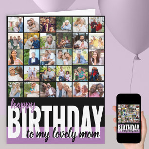 Mom Foto Collage 31 Bilder Alles Gute zum Geburtst Karte
