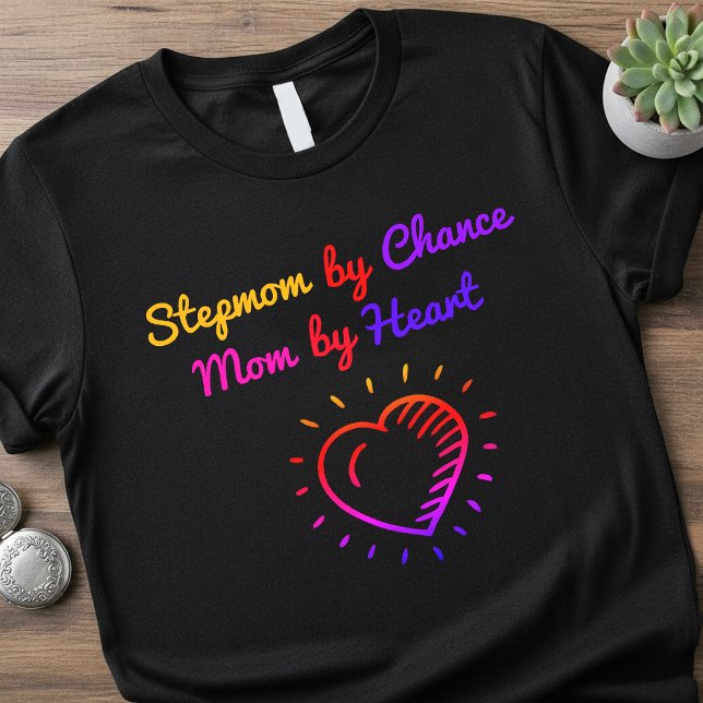 Mom Gift for Blended Family, Mother’s Day  T-Shirt (Von Creator hochgeladen)