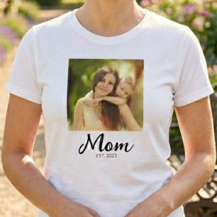 Mom hat Skript Foto erstellt  T-Shirt