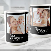 Mom hat Skript Schwarz 3 Foto