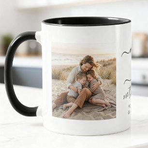 Mom ist ein Verb Familie 2 Foto Erinnerungsstück f Tasse