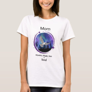 Mom ist Mystery Magic Sass & Soul T-Shirt Vogel