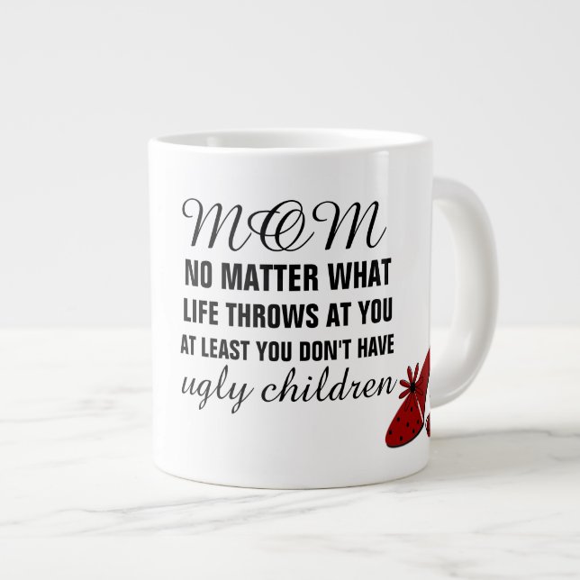 mOM- Jumbo-Tasse (Vorderseite Rechts)