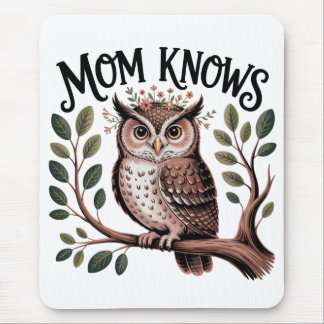 Mom Knows﻿ Mousepad