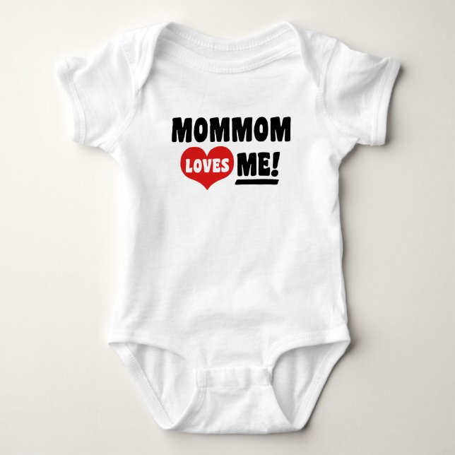 Mom Lieben Me Baby Strampler (Vorderseite)