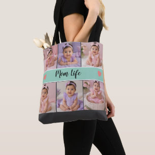 Mom Life 6 Foto individuell Tasche
