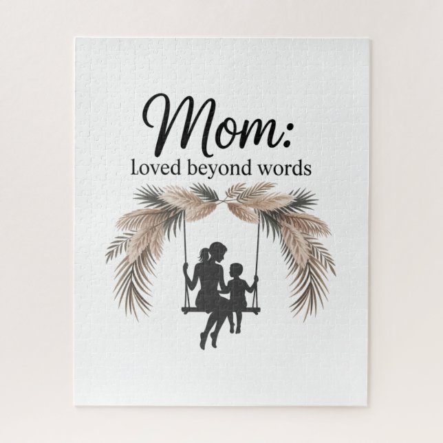 Mom Loved Beyond Words (Vertikal)