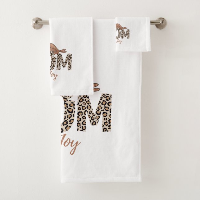 MOM - Mon ensemble de serviettes de bain Joy (En situation)
