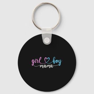 Mom of both mama of boys and girls  schlüsselanhänger