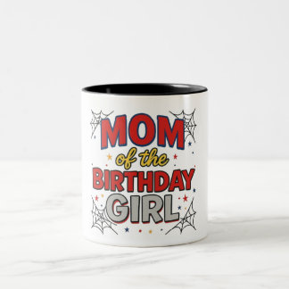 Mom of the Birthday Girl Mug 