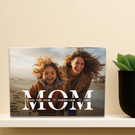 Mom overlay with kids names mothers day fotoblock
