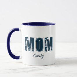 Mom Personalized name  Tasse