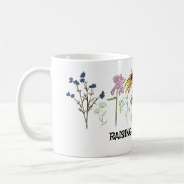 Mom Raising a wildflower  Kaffeetasse