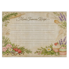 Mom’s Famous Recipe  Schneidebrett