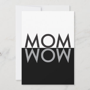 MOM wow CARTE PERSONNALISÉE