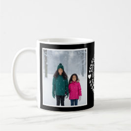 Mom You Were Right 2 Photo Funny Modern black  Kaffeetasse