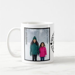 Mom You Were Right 2 Photo Funny Modern White Kaffeetasse