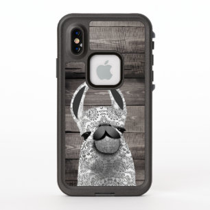 Moma Llama mit Weißem Llama Korallenholz