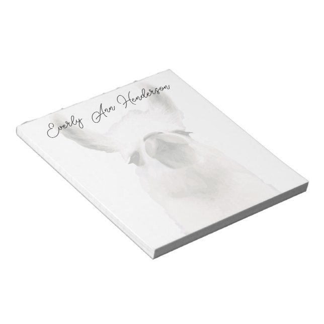 Moma Llama Notizblock (angewinkelt)