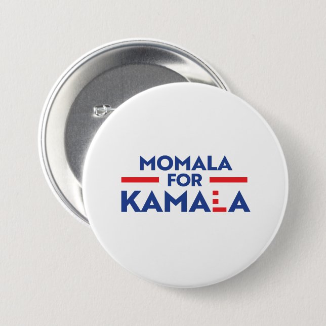 MOMALA FÜR KAMALA BUTTON (Vorne & Hinten)