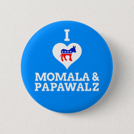 Momala & papaWalz Button